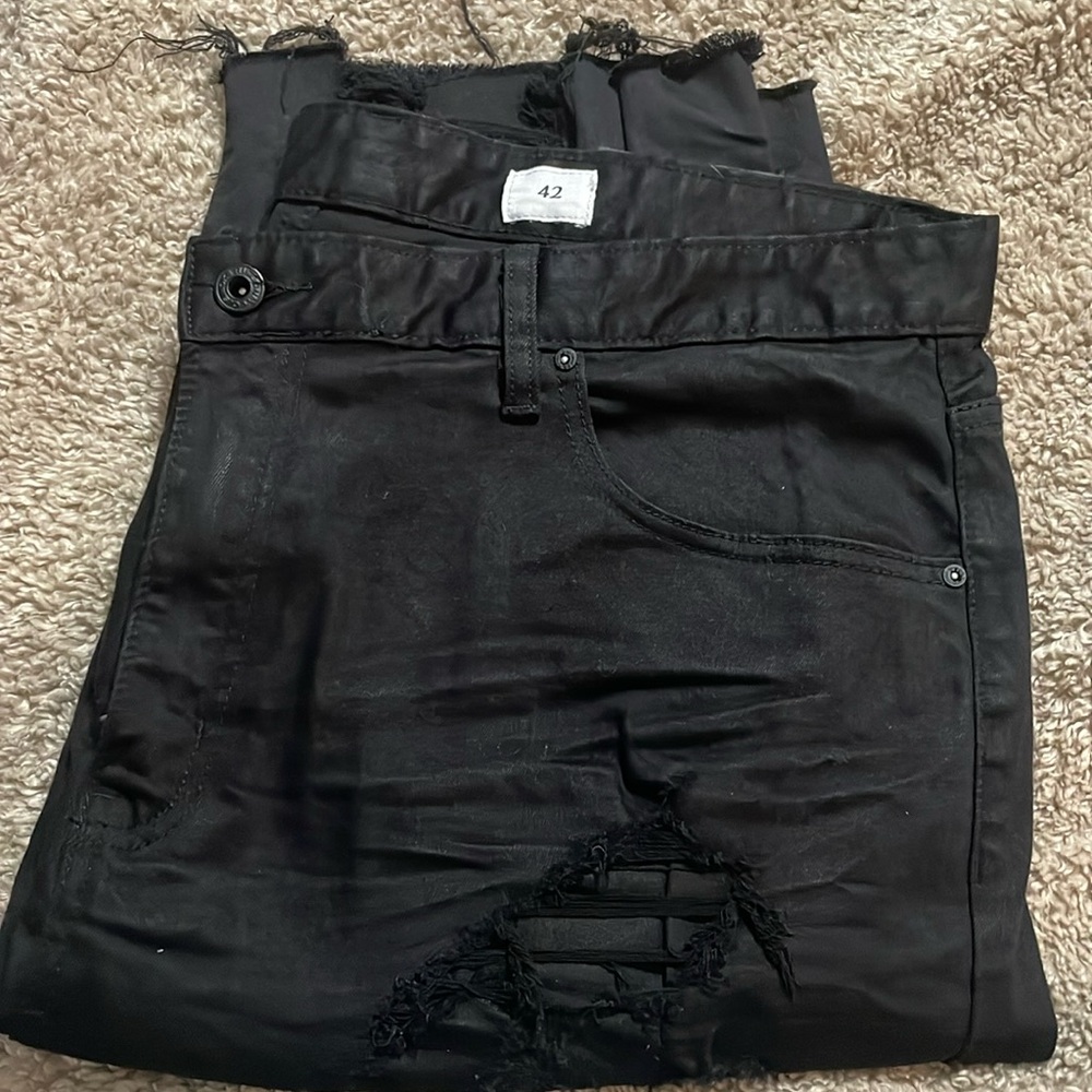 Jean shorts size 42  brand new never worn